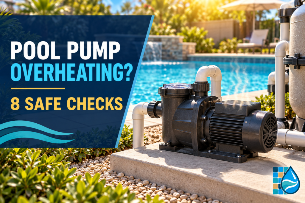 Pool pump overheating in direct sun with eight safe checks before restarting